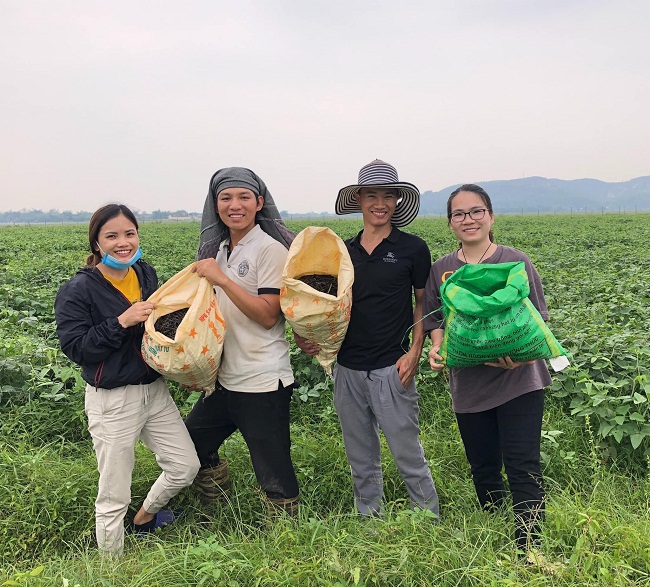 Anh Long chia sẻ mục tiêu của mình trong thời gian tới là tạo thật nhiều việc làm ở quê hương