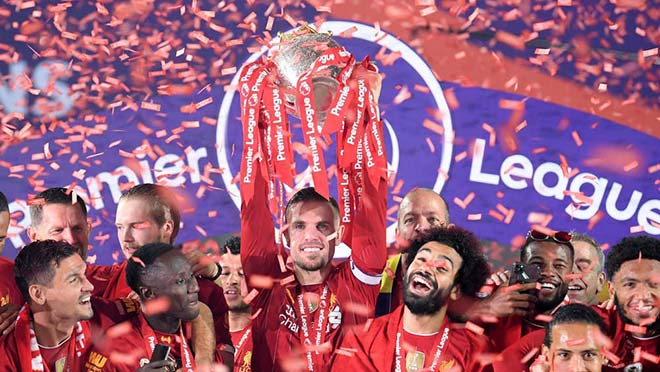 Điểm nhấn của Premier League trong năm 2020 là chức vô địch của Liverpool