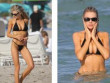 'Biểu tượng gợi cảm' Charlotte McKinney quyến rũ nổi bật ở biển