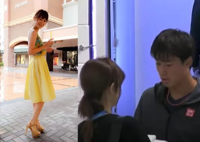 Rất hiếm hình ảnh về Nishikori và bạn gái