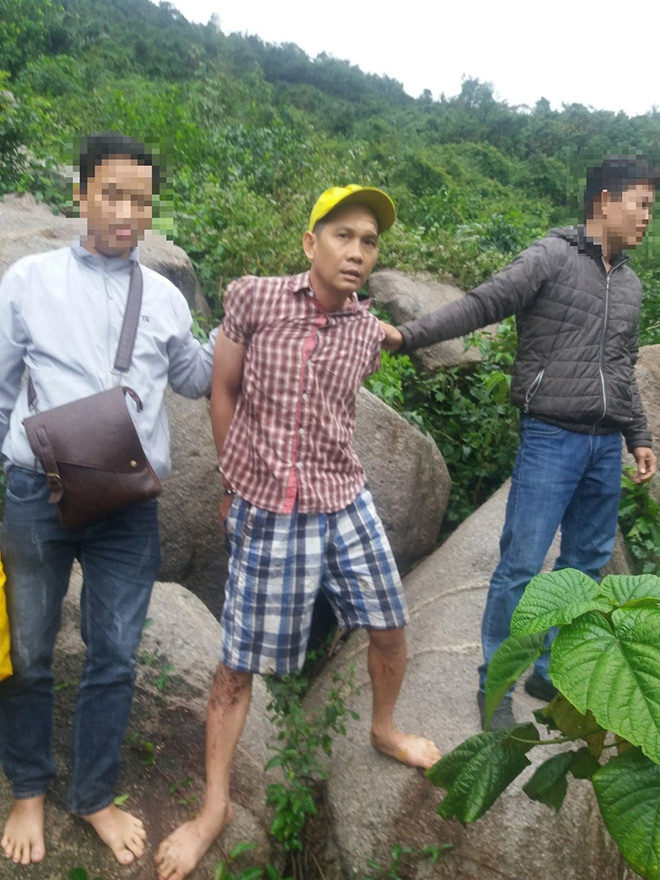 Lê Trường Thành bị bắt giữ khi đang lẩn trốn tại khu vực Đèo Cả, tỉnh Phú Yên.