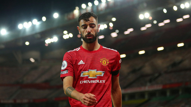 Bruno Fernandes đang cày ải quá nhiều