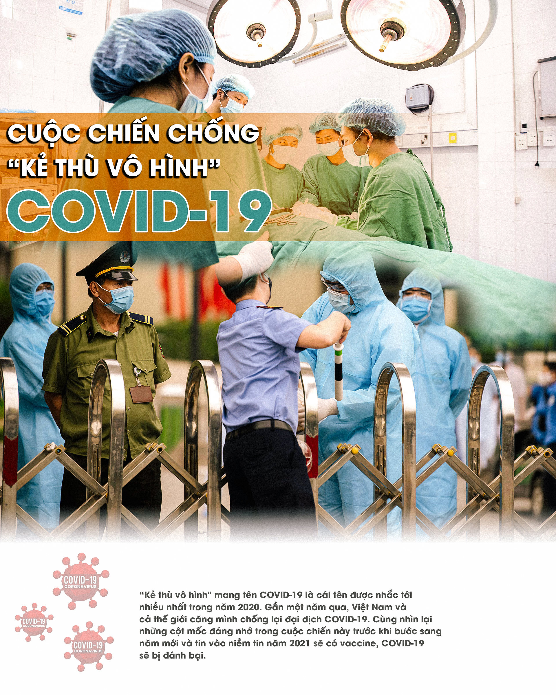 Một năm nhìn lại cuộc chiến chống “kẻ thù vô hình”- COVID-19 - 1