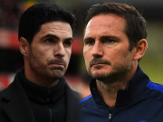 Bóng đá - Arsenal đại chiến Chelsea: Arteta sợ xuống hạng, Lampard đòi công bằng