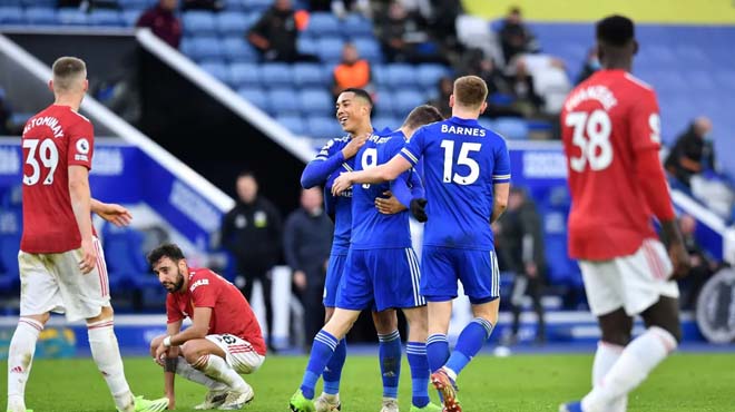 MU bỏ lỡ chiến thắng trước Leicester