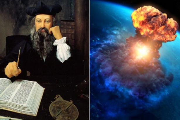 Nhà tiên tri Nostradamus được cho là có nhiều dự đoán về năm 2021. Ảnh minh họa: Daily Star