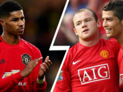 Bóng đá - MU hụt thắng: Rashford vẫn &quot;nối gót vàng&quot; Rooney và Ronaldo, Cavani lập kỷ lục