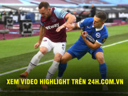 Bóng đá - Video West Ham - Brighton: Hiệp 2 bùng nổ, rượt đuổi 4 bàn hấp dẫn