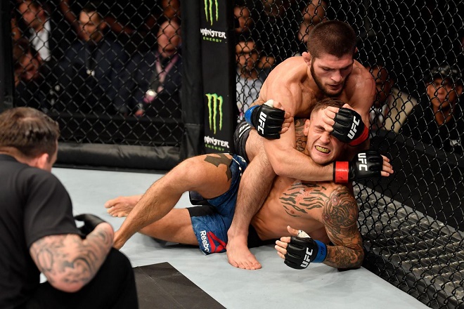 Khabib từng hạ knock-out Poirier trong quá khứ