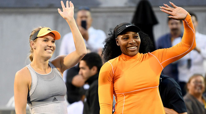 Sau 1 năm giải nghệ, Caroline Wozniacki sẽ tái xuất để thi đấu với bạn thân Serena Williams