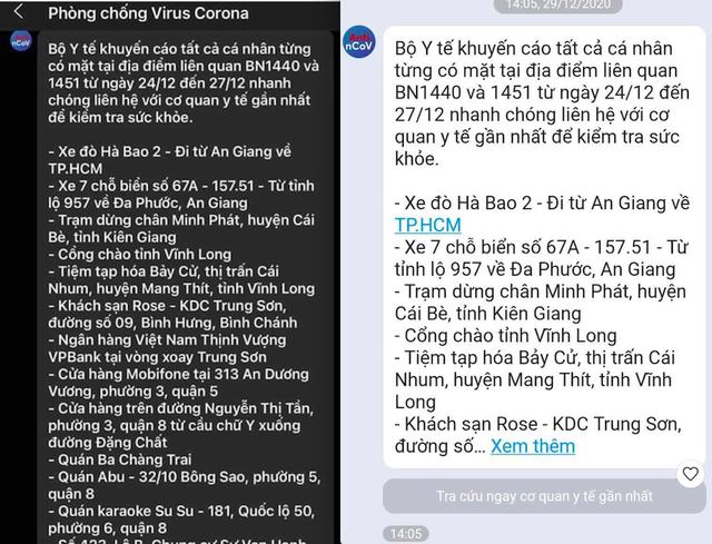 Hình ảnh "Bộ Y tế khuyến cáo..." đang xuất hiện trên mạng xã hội. Bộ Y tế cho biết không phát đi thông tin này