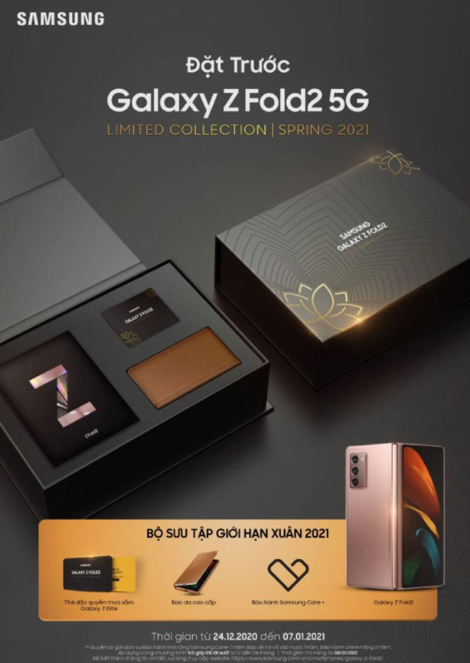 Samsung tung phiên bản giới hạn Galaxy Z Fold2 tại Việt Nam - 1
