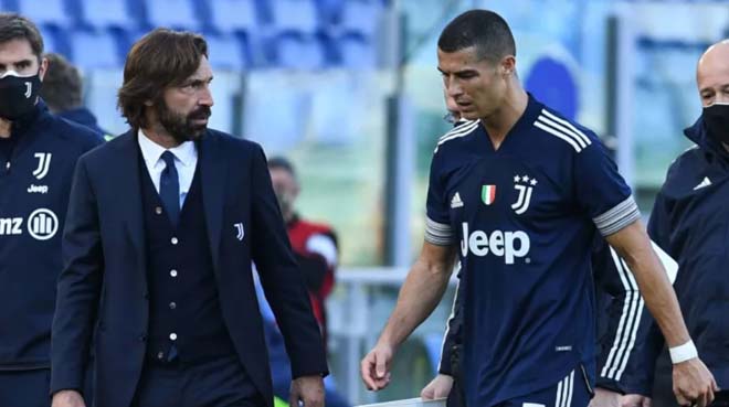 Thầy trò Pirlo - Ronaldo đang không làm tốt nhiệm vụ