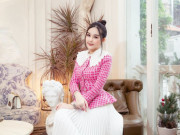 Thời trang - Cô giáo Lê Âu Ngân Anh: &quot;2021 trở lại showbiz chấm thi sắc đẹp, đi diễn thời trang&quot;