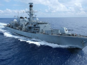 Tin tức trong ngày - Tàu Hải quân Hoàng gia Anh HMS Richmond thăm Việt Nam