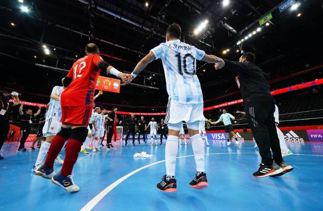 Đương kim vô địch Argentina có cơ hội bảo vệ danh hiệu tại FIFA Futsal World Cup 2021