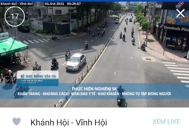 Đường Khánh Hội, quận 4.