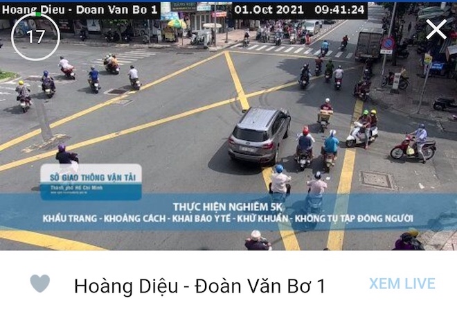 Gao lộ Hoàng Diệu - Đoàn Văn Bơ, quận 4.