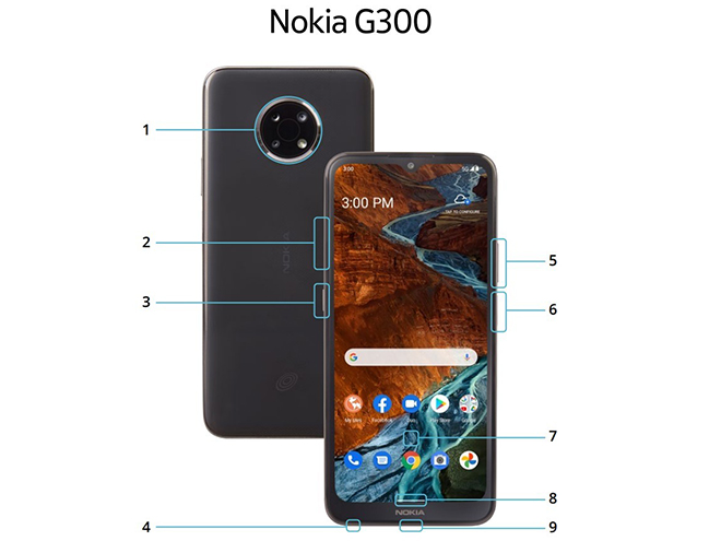 Nokia G300 5G sẽ có thiết kế đơn giản.