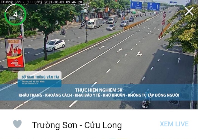 Đường Trường Sơn hướng kết nối với Sân bay Tân Sơn Nhất.