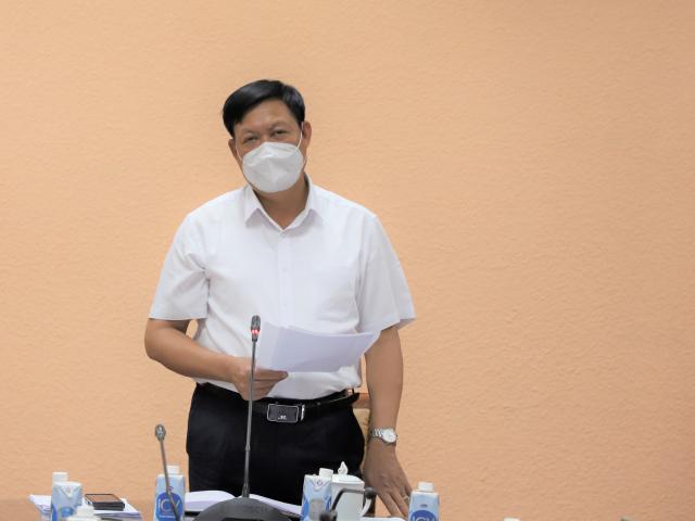 Thứ trưởng Bộ Y tế Đỗ Xuân Tuyên. (Ảnh: Nguyễn Nhiên).