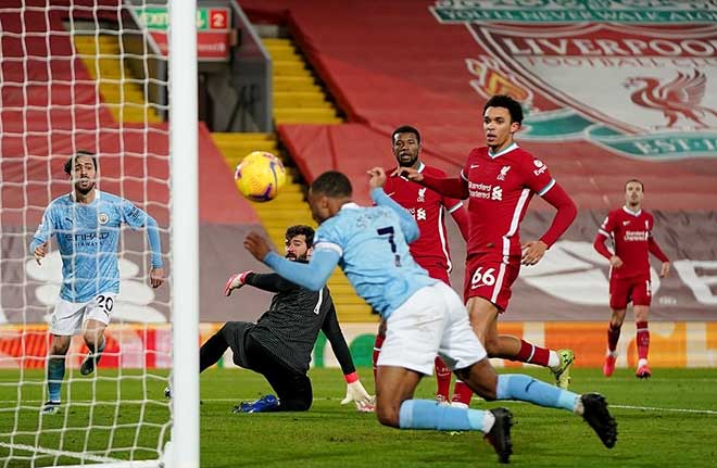 Chiến thắng 4-1 trước Liverpool tại Anfield hồi đầu năm là lợi thế tinh thần của Man xanh