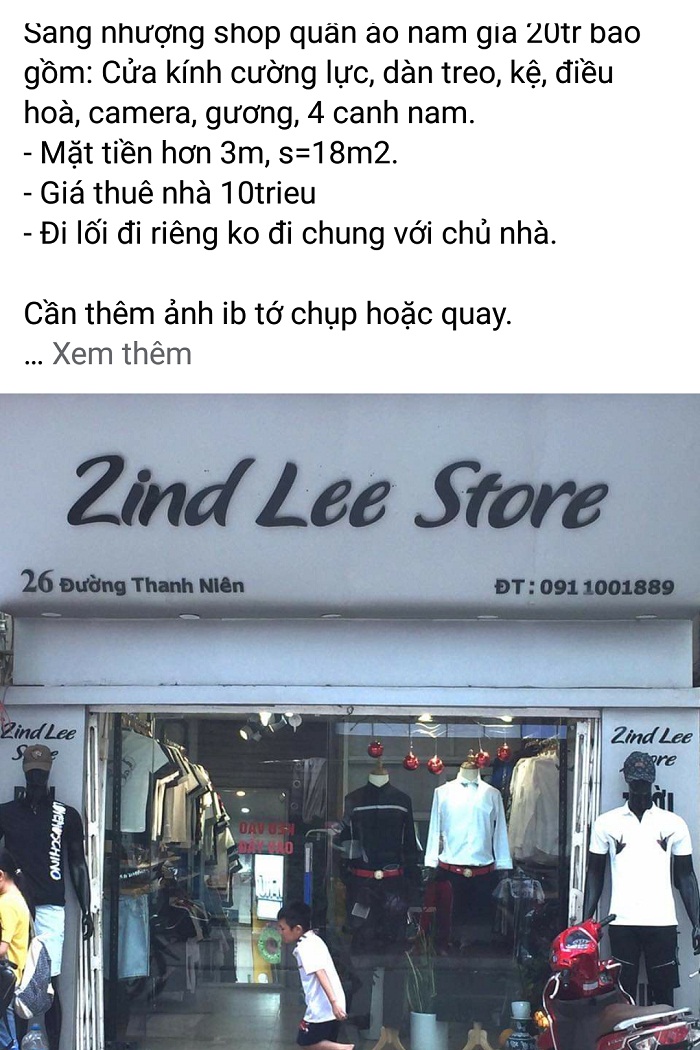 Nhiều shop quần áo cũng đồng loạt thanh lý giá rẻ