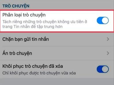 Hướng dẫn cách phân loại tin nhắn ưu tiên trên Zalo - 2