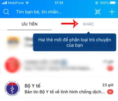 Hướng dẫn cách phân loại tin nhắn ưu tiên trên Zalo - 3