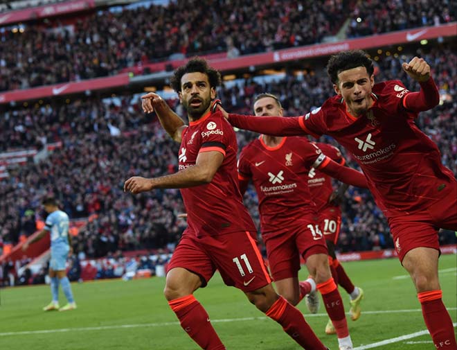 Mohamed Salah đã ghi 6 bàn cho Liverpool ở Premier League