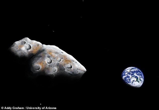 Các tiểu hành tinh được coi là nằm gần Trái đất ở khoảng cách 7,5 triệu km.