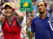 Thể thao - Lịch thi đấu tennis đơn nam, đơn nữ giải Indian Wells Masters 2021