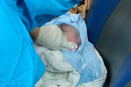 Sản phụ sinh con trên đường từ TP.HCM về quê tránh dịch