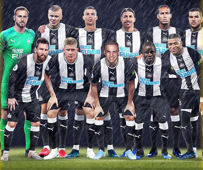 Đội hình trong mơ của các "fan 30 năm" của Newcastle.