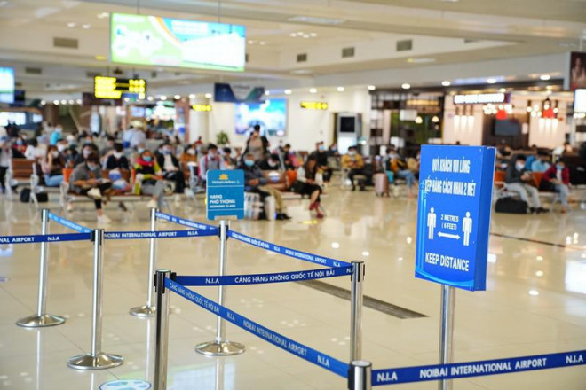 Hành khách từ TP.HCM về lưu trú tại Hà Nội qua đường hàng không phải cách ly tập trung 7 ngày