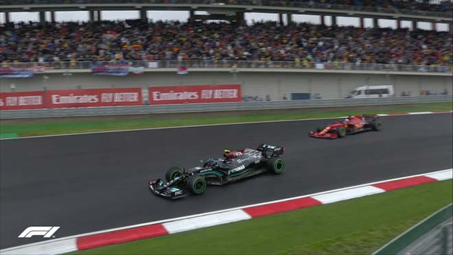 Bottas vươn lên dẫn đầu Turkish GP