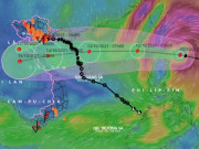 Tin tức trong ngày - Bão Kompasu di chuyển “thần tốc”, còn mạnh thêm khi vào Biển Đông