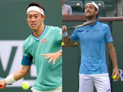 Hài hước Nishikori đánh bóng vào người Joao Sousa, bị dọa điều bất ngờ