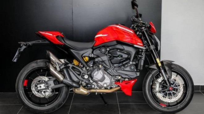 Ducati Monster 2022 được thay đổi nhiều chi tiết so với thế hệ trước