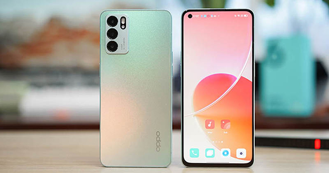 Oppo Reno 6 5G.