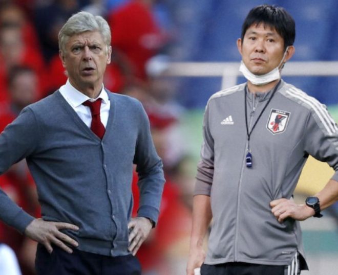 Fan Nhật Bản đòi sa thải HLV Moriyasu và mời Wenger thay thế