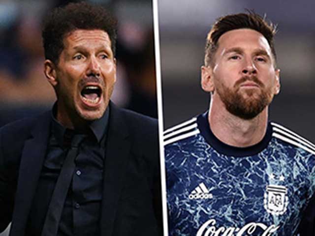 HLV Simeone định mang&nbsp;Messi về Atletico Madrid