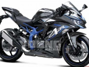 Thế giới xe - Kawasaki Ninja ZX-4R thêm thông tin gây phấn khích cho fan