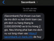 Công nghệ thông tin - Loạt tin nhắn lạ tấn công người dùng di động: &quot;2.000.000VNĐ sẽ bị trừ trong 2 giờ&quot;