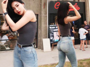 Thời trang - Mỹ nữ Hàng Châu chuộng mốt quần skinny jean