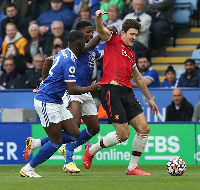 Maguire khiến MU thủng lưới 4 bàn&nbsp;trước Leicester