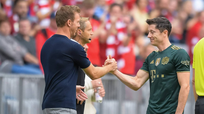 HLV Nagelsmann ủng hộ cậu học trò Lewandowski nhận danh hiệu "Quả bóng vàng"