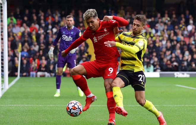 Trực tiếp bóng đá Watford - Liverpool: Firmino hoàn thành hat-trick phút bù giờ (Hết giờ) - 4