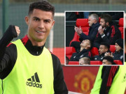 Bóng đá - Choáng Ronaldo &quot;cãi lời&quot; HLV Solskjaer, muốn hưởng đặc quyền khó tin