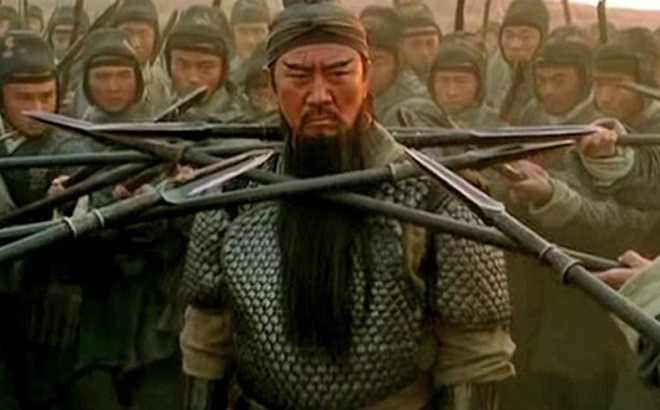 Hình ảnh nhân vật Quan Vũ trên phim truyền hình Trung Quốc. Ảnh minh họa.